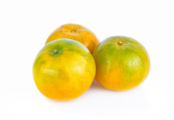orange isolated on white background