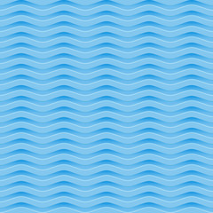 Seamless pattern with blue relief ornate