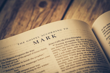 The Gospel According To Mark - obrazy, fototapety, plakaty