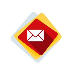 Mail button illustration