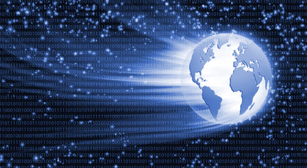 abstract technological background close up.3D images