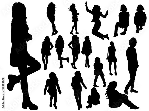 Quot Isolated Silhouette Collection Quot Stock Image Quot Isolated Silhouette Collection Quot Stock Image