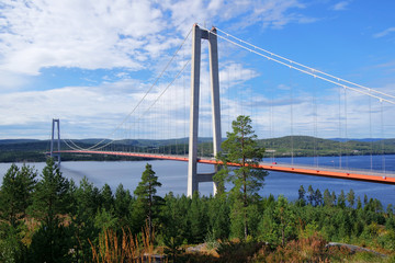 Högakustenbron, Schweden