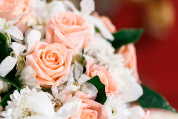 Artificial flower for wedding and party decoration.