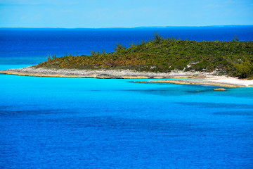 Fototapeta na wymiar Half Moon Cay Bahamas