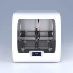 3D printer model.