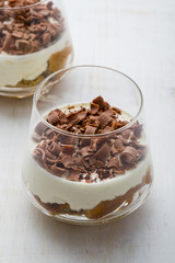 tiramisu in glass