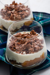tiramisu in glass