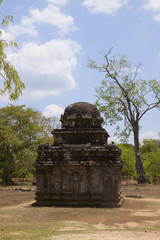 ruins of Ancient city Polonnaruwa in Sri lanka