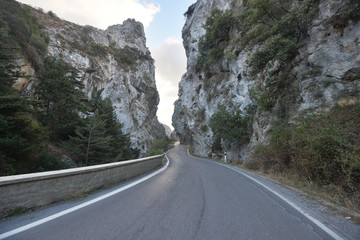 road in mountain