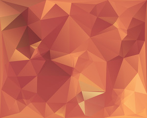 Golden polygonal pattern