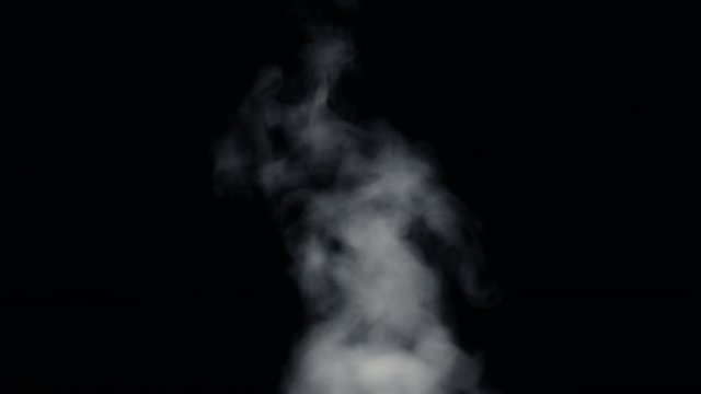 Fire Smoke from Bottom Up Black Background Use the composite mode Screen for transparency.