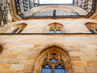 Detail of a Cathedral in Prague