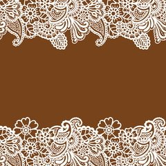 Mehndi horizontal backrtound.