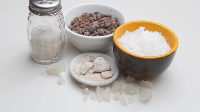 Different types of salt 