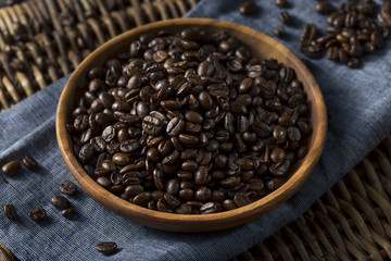 Organic Roasted Brown Coffee Beans