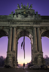 Fototapeta premium The arch of Cinquantenaire