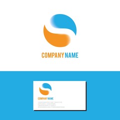Bright and juicy beautiful logo for organic shop, eco product, cosmetic business