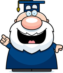 Cartoon Professor Idea