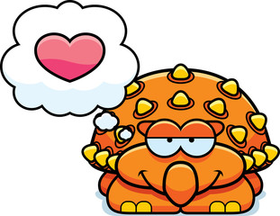 Little Ankylosaurus in Love