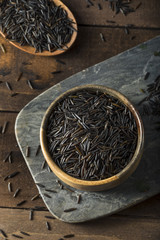 Organic Dry Black Wild Rice