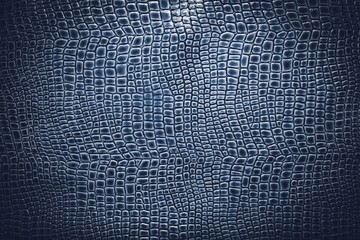 Crocodile leather texture background. Macro shot. Stock image.