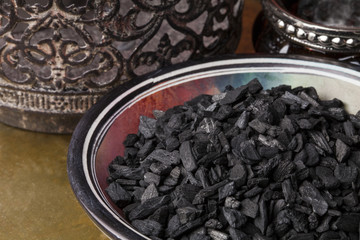Styrax is a natural resin obtained from the Liquidambar bark. In ancient times this was the most important incense material. The scent of the black Styrax is strong and has an intensive vanilla aroma.