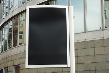 Blank Advertising Panel
