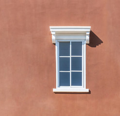Obraz premium Window and wall brown