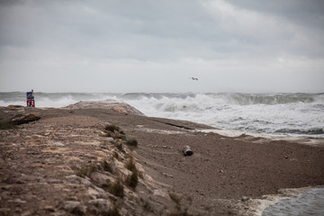 Tempête sur les. Saintes Maries de la Mer
