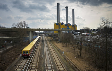 Naklejka premium Infrastruktur in Berlin