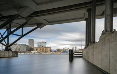 Fototapeta premium unter der Bruecke