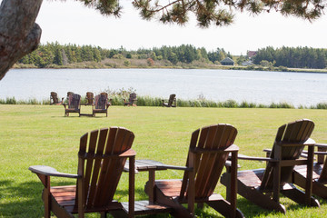 Adirondack Chairs on Vacation