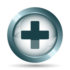 Obraz premium Medical cross icon