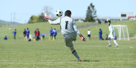 サッカー　フットボール © makieni