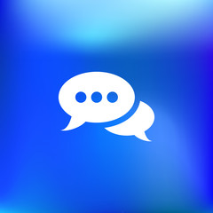 Speech bubbles, dialog icon