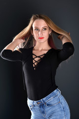 portrait blonde
