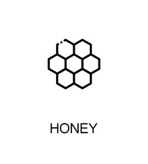 Obraz premium Honey single icon