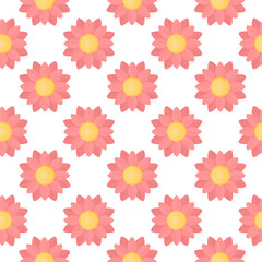 Fototapeta na wymiar Background with flowers. Seamless pattern.