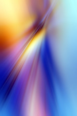 Abstract background in blue, purple, pink, orange and yellow colors.
