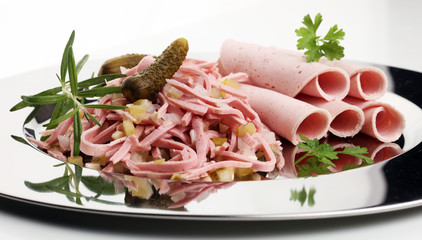 Swabian sausage salad - Elsasser Wurstsalat