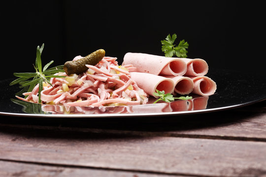 Swabian sausage salad - Elsasser Wurstsalat