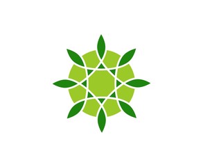 Flower logo
