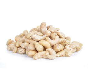 Cashew Nut on white