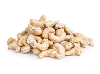 Cashew Nut on white