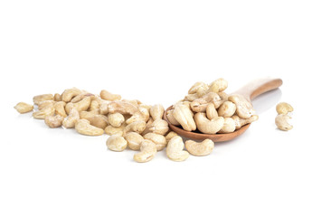 Cashew Nut on white