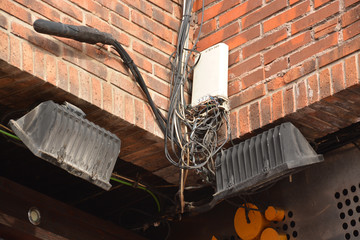 instalación eléctrica peligrosa