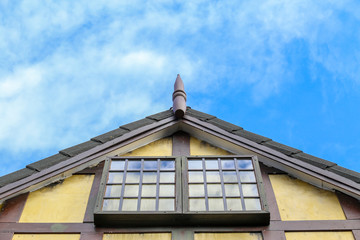 window and garret roof