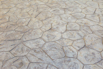 Abstract concrete floor textured