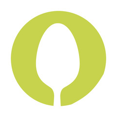 symbol spoon tool icon, vector illustraction design image